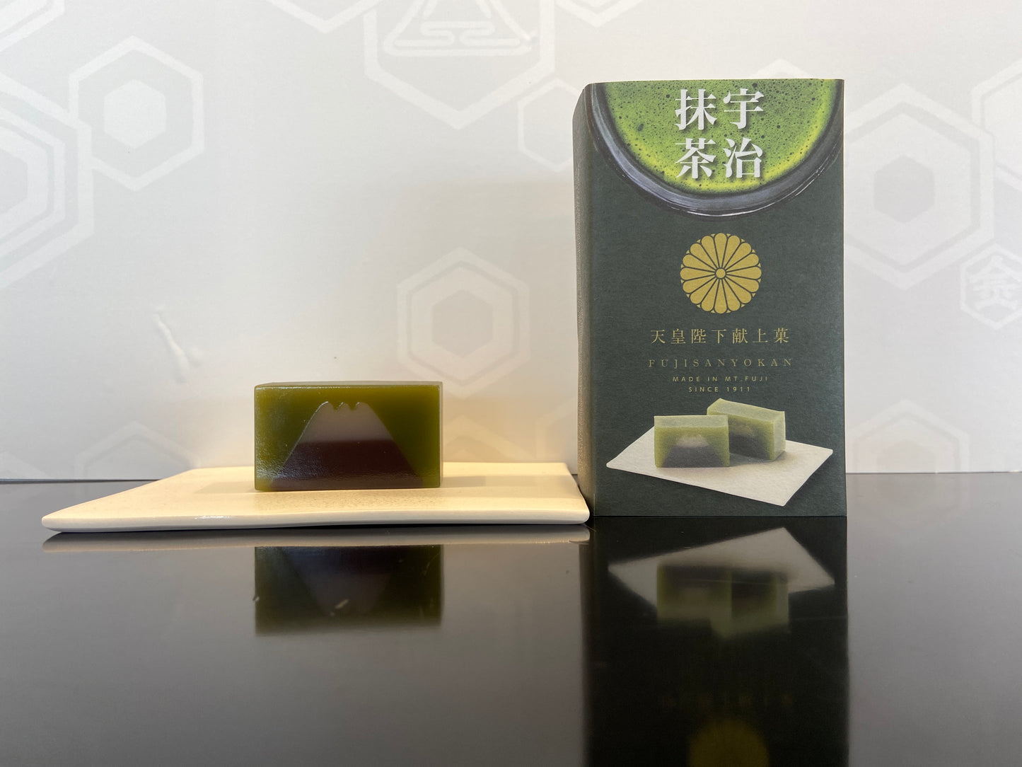 富士山羊羹(宇治抹茶)