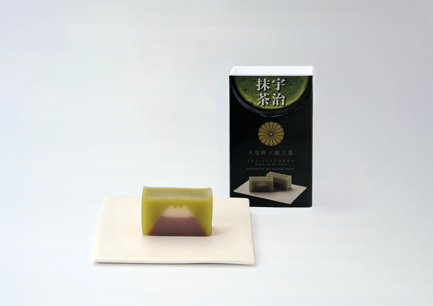 富士山羊羹(宇治抹茶)