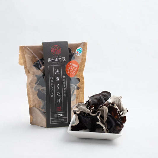 Fuji-san wood ear mushroom, whole product, 20g